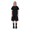 BLACK SHORTS + T-SHIRT SET