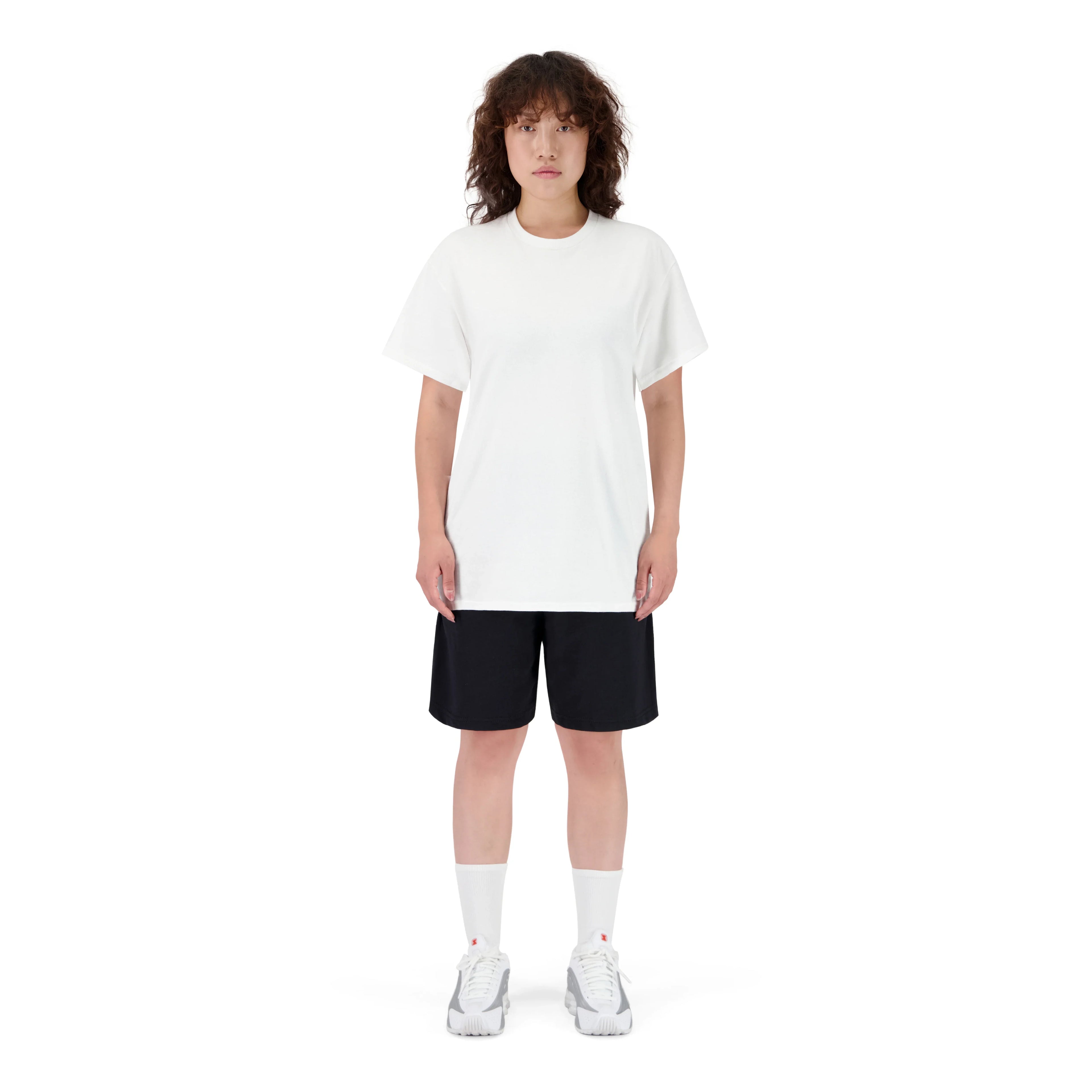 BLACK SHORTS + T-SHIRT SET