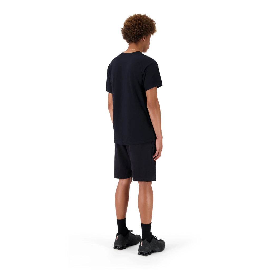BLACK SHORTS + T-SHIRT SET
